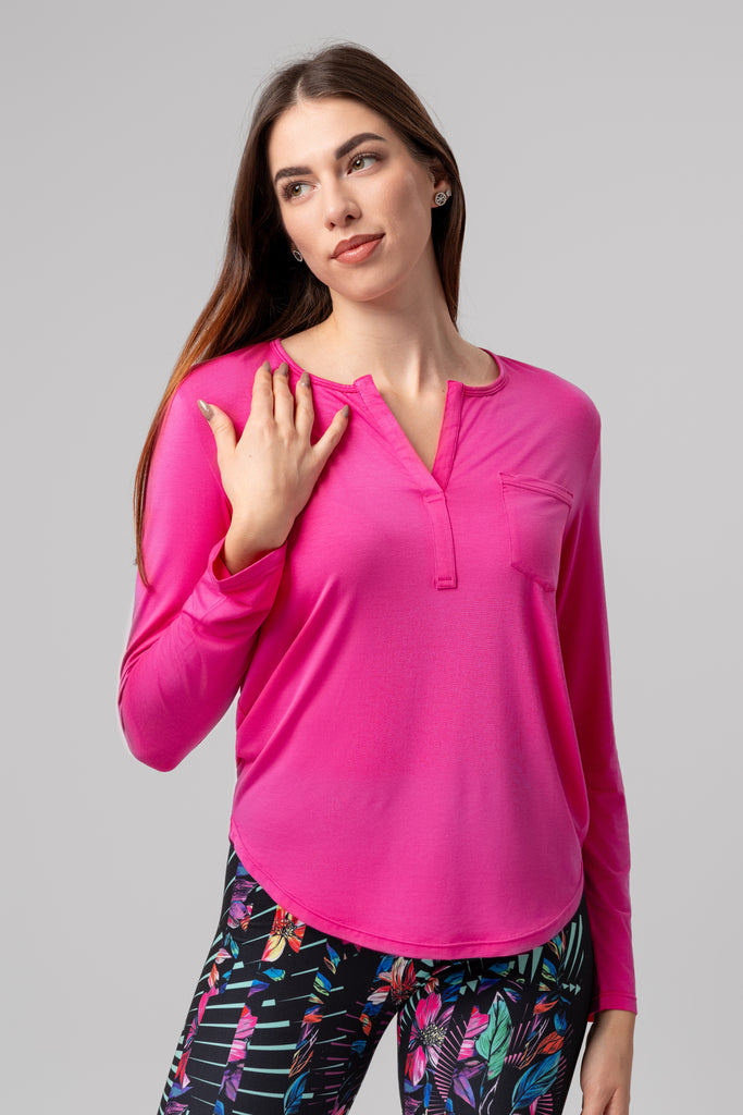 lelosi t-shirt basic z długim rękawem frankfurt 0