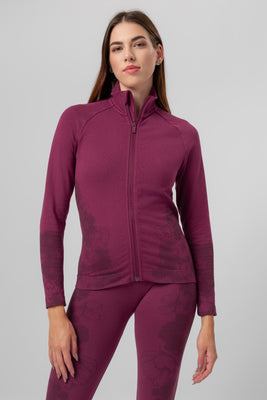 Bezszwowa rozpinana bluza Avila