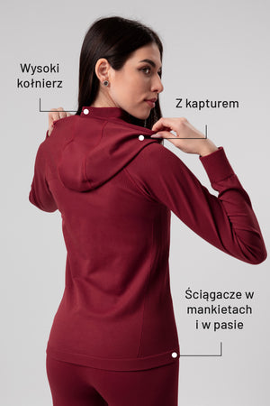 lelosi rozpinana bluza seamless move madison 1